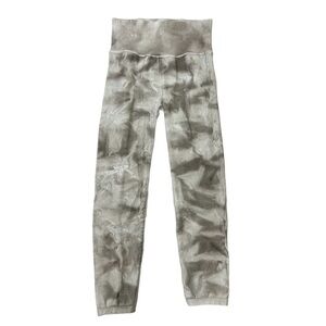 Free People legging Women Small Grey High Rise Movements Ankle Tie Dye Print